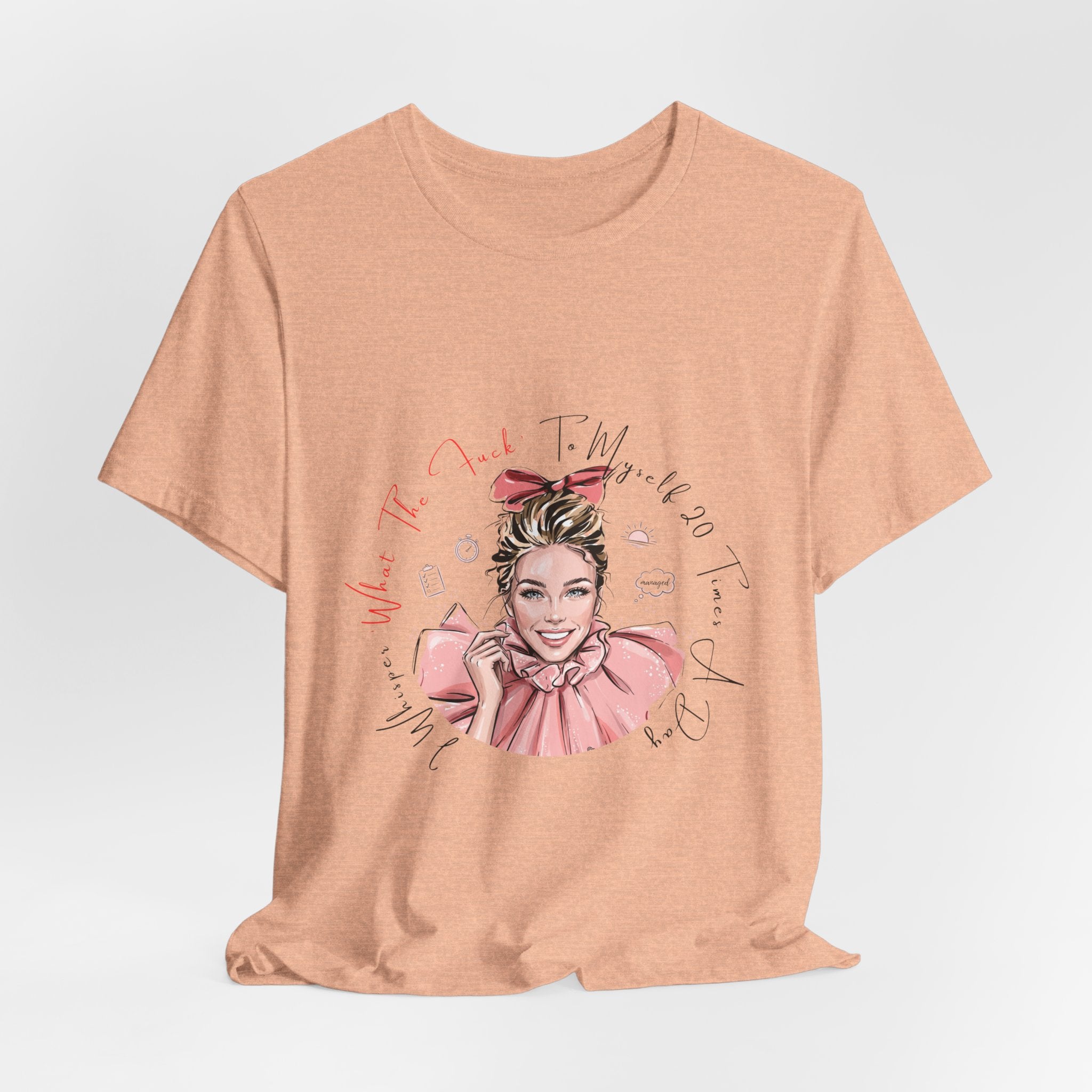 "I Whisper WTF" Graphic Tee