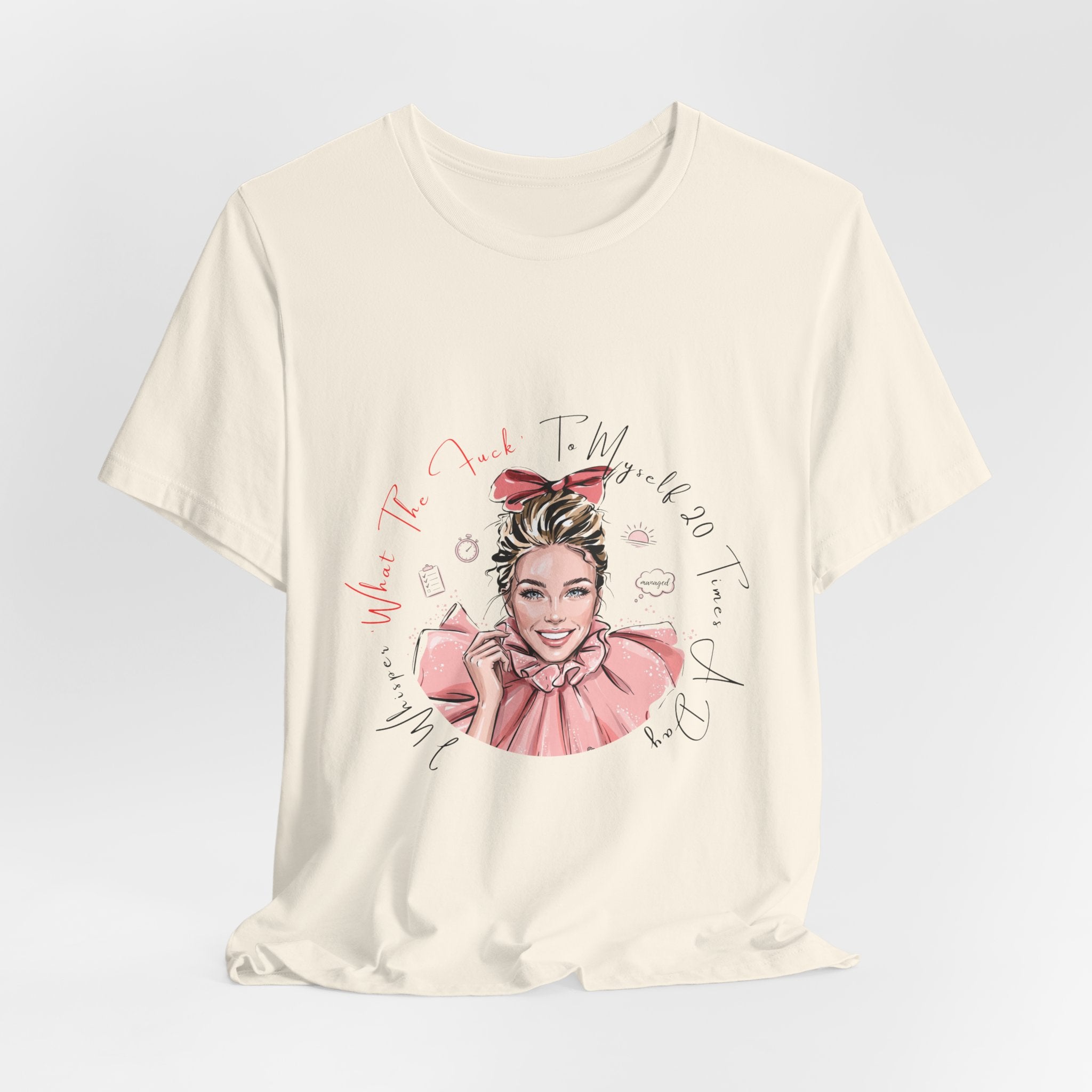 "I Whisper WTF" Graphic Tee