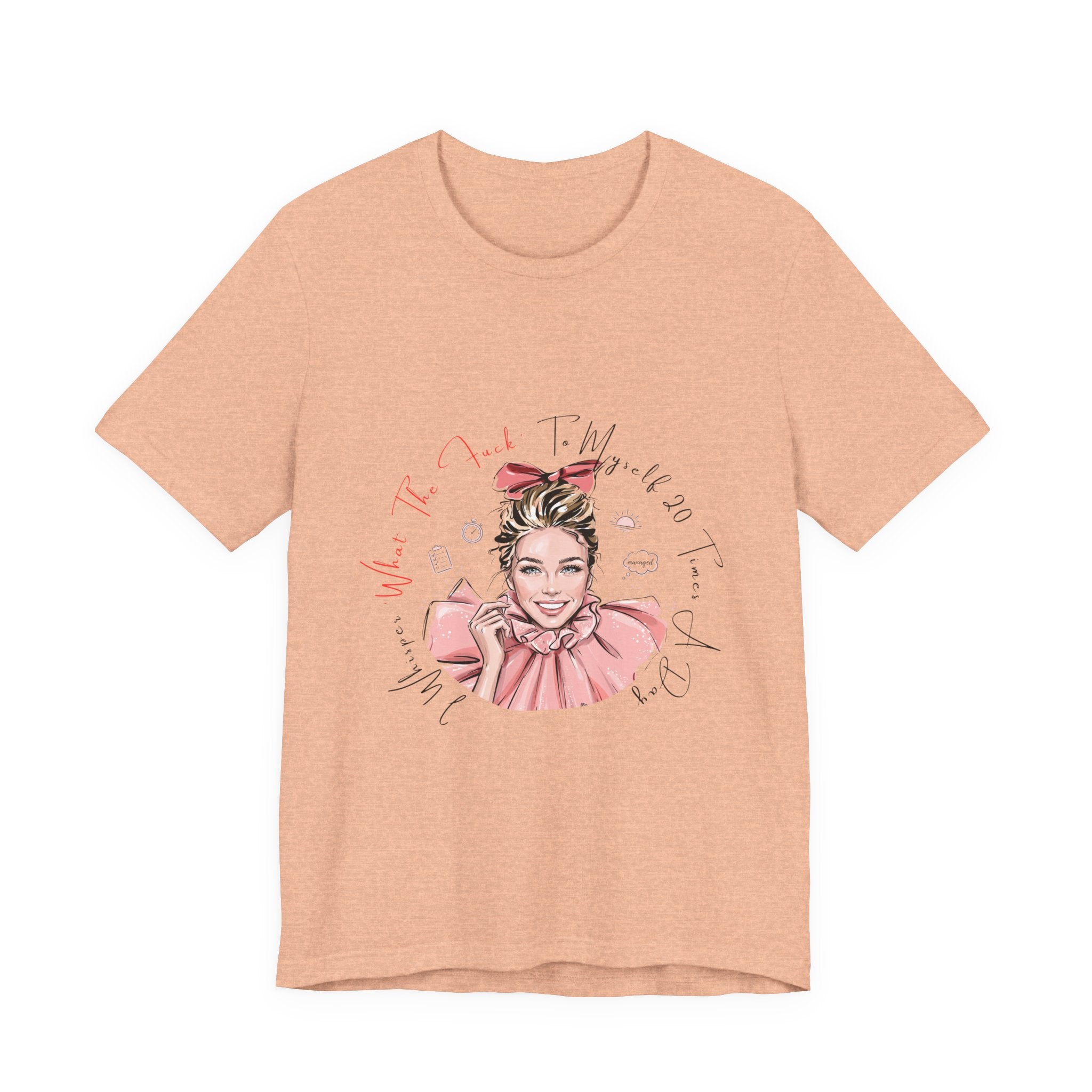 "I Whisper WTF" Graphic Tee