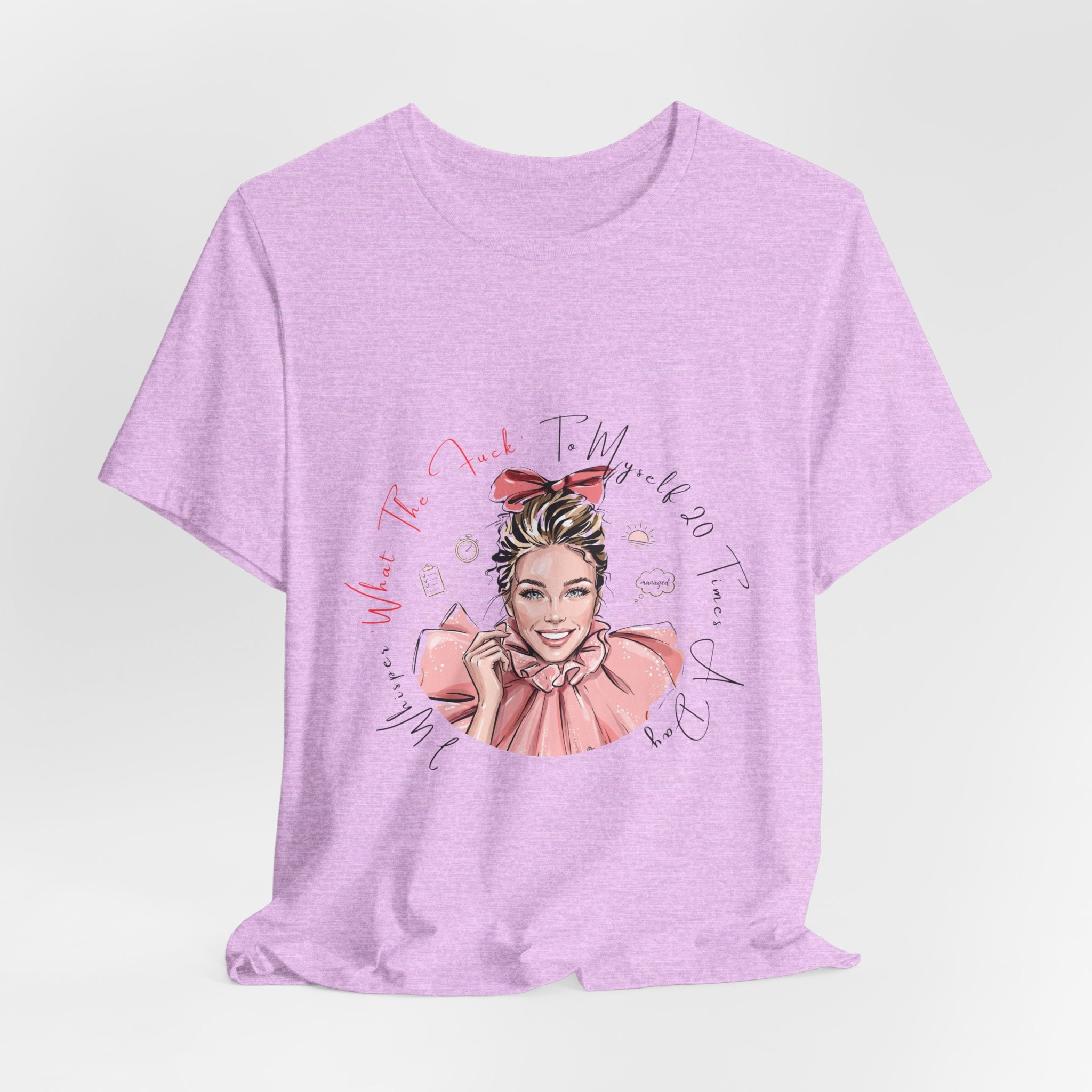 "I Whisper WTF" Graphic Tee