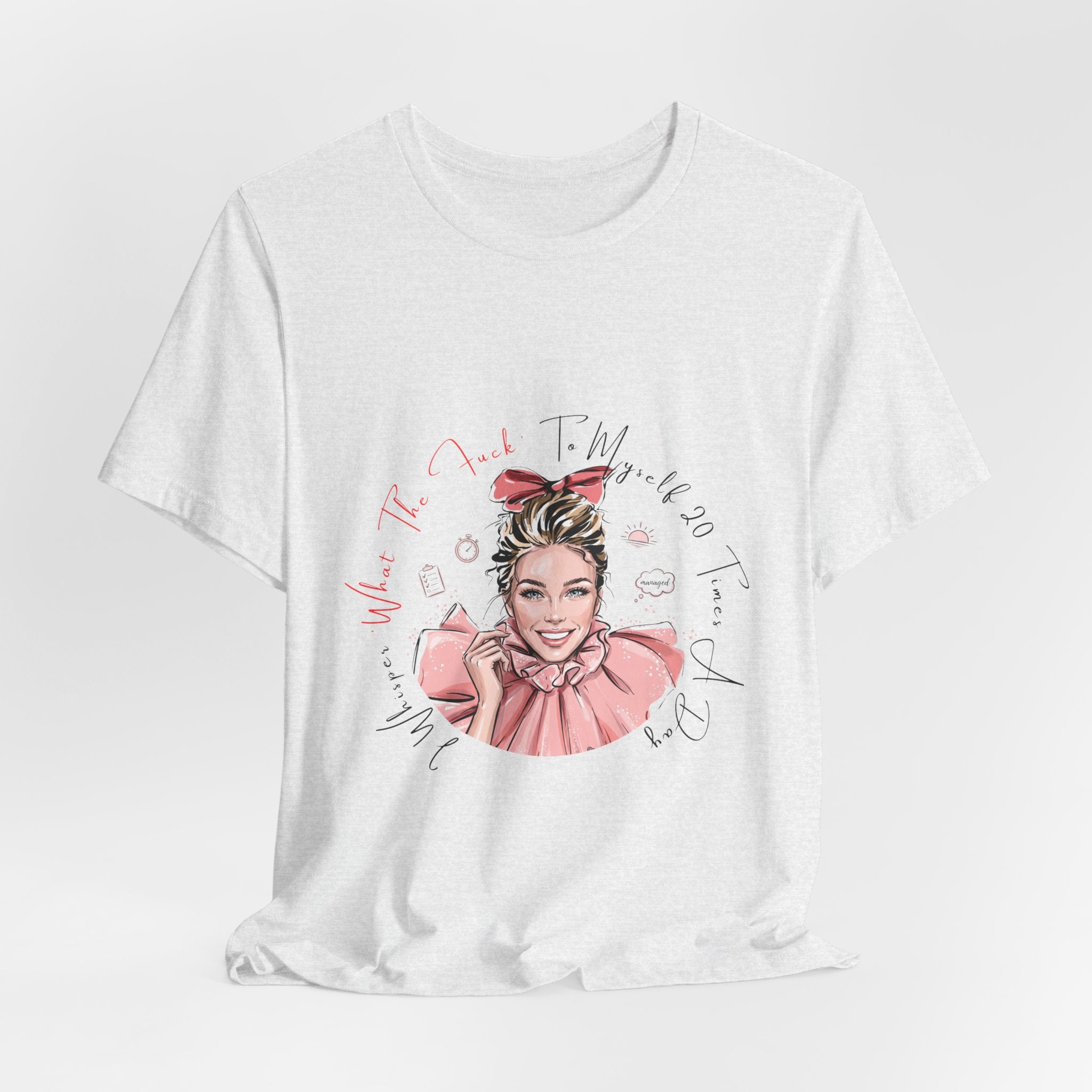 "I Whisper WTF" Graphic Tee