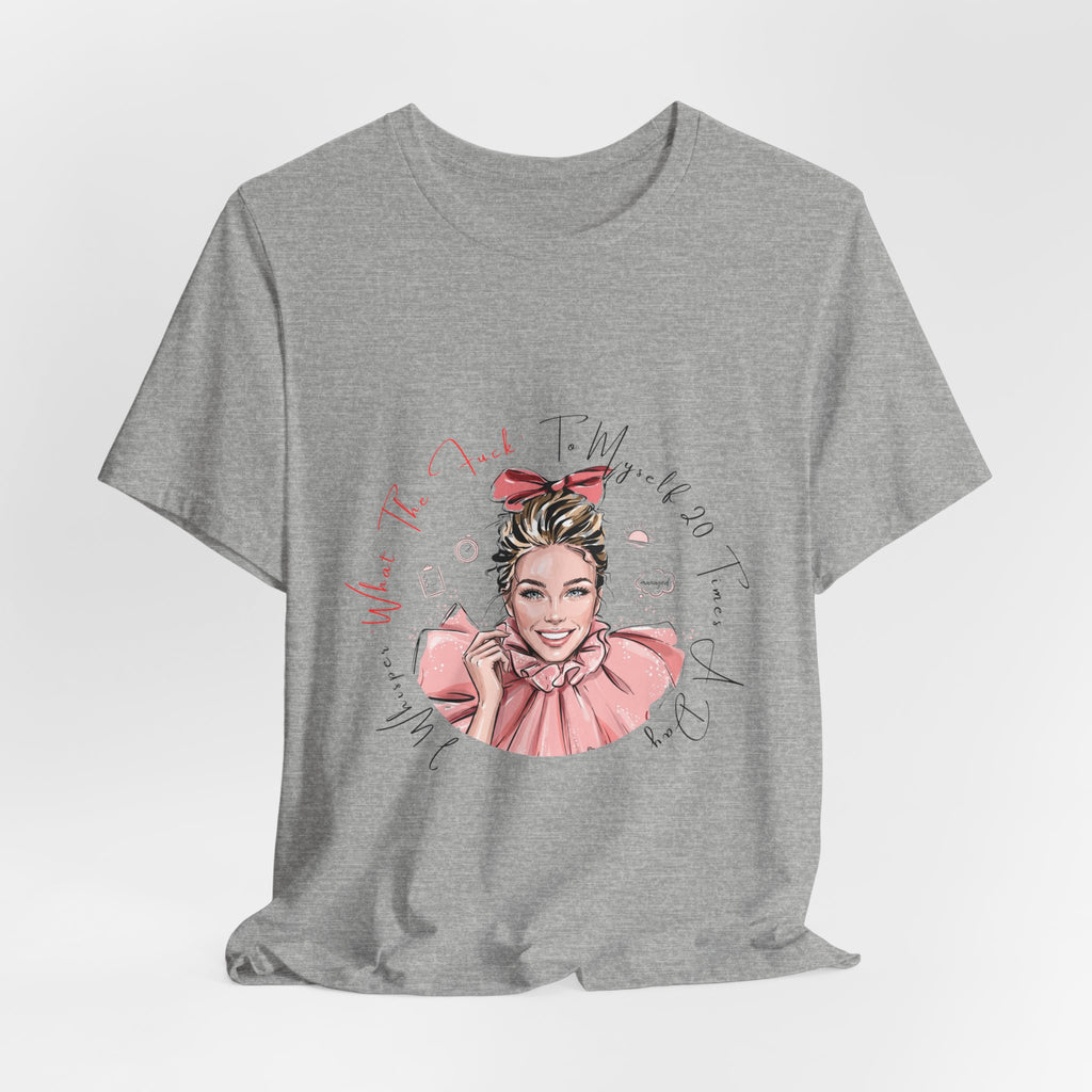 "I Whisper WTF" Graphic Tee