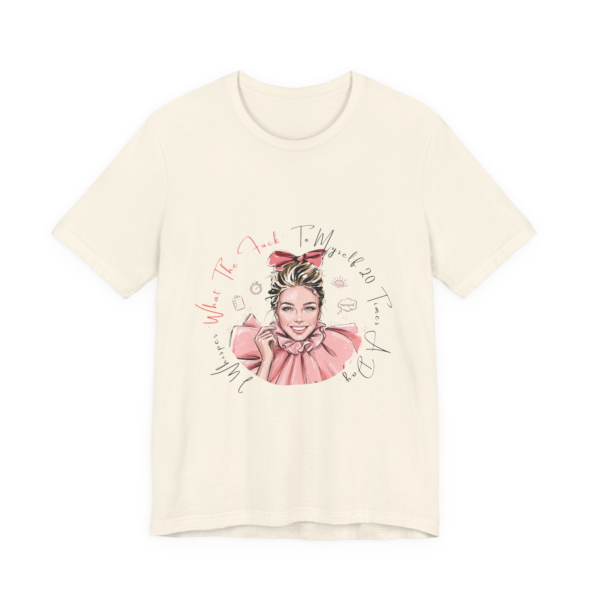 "I Whisper WTF" Graphic Tee